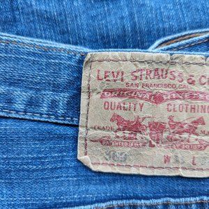 Levi's Mens Jeans Size 33x34 Loose 569 Straight Medium Wash Denim Blue Pants